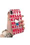 iPhone Xr Compatible Protection Case Hard Back Cover Stretchy Silicone Edges Beautiful Printed