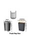 Black Thickened Garbage Bag With Handle - 5