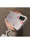 Oppo A54S Compatible Hard Acrylic Back Silicone Edge Lens Protection Butterfly Case - 4
