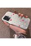 Oppo A6 Pro 4G/5G Compatible Hard Acrylic Back Silicone Edge Lens Protection Butterfly Case - 3