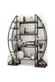 Free Standing Tall Bookshelves Storage for Books and Multifunctional for Living Room Bedroom Office