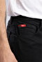 Ricky Men's High Rise Straight Fit Cotton Jean Pants Black - 6