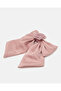 Women Pink Satin Bow Hair Clip - 2