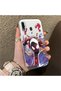 Samsung Galaxy A30/A20 Compatible Spiderman Couple Case Acrylic Back Silicone Edge Protection - 2