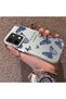 Vivo Y28 4g Compatible Hard Acrylic Back Silicone Edge Lens Protection Butterfly Case - 3