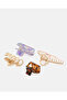Women Assorted Hair Claw Set 4 Pieces - 2