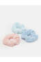 Girls Assorted Scrunchies Set Of 3 - 2