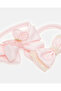 Girls Pink Elastic Scrunchy Set (Pack of 2) - 3