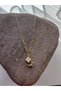 Steel Pearlescent Clover Luck Steel Necklace - 3