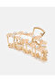 Women Gold Pearl Hair Claw