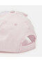 Girls Pink Embellished Cap - 3