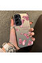 Samsung Galaxy A36/A56 Compatible Hard Acrylic Back Silicone Edge Lens Protection Butterfly Case - 2