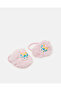 Girls Pink Embellished Elastic Hair Set (2 Piece) - 2