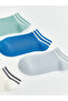 Two Mt Shop Quality Lcw Kids Mixed Striped 5-Pack Boys' Bootie Socks - 2