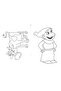 4-Piece Coloring Book Set (with Dry Paint Gift) - 4