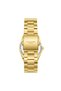 Gold Case Men's Wristwatch |   40mm Steel Case, Gold Steel Band, Brown Dial - 7