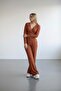 Women's Tile Waist Tie-Detail Top and Bottom Set