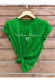Printed Crewneck Pa Cotton Short Sleeve Regular Fit Women's T-Shirt