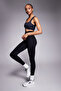 Women's Black Shaping / Sculpting Stretchy Long Sports and Casual Leggings