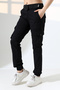 Linen Cargo Pocket Seasonal Trousers with Elastic Legs - 7