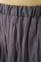 Women's Long Crinkled Skirt 8042 - Anthracite - 6