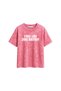 I Feel Like 2007 Britney Printed Relaxed Fit Washed Pink Women's Tshirt