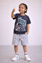 Boys’ Multipack – Graphic T-Shirts & Shorts Set (4 Pack) - 3