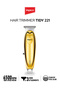 Tidy 221 Hair Trimmer 6500RPM, 600mAh Li Battery, USB 5V, 3 Combs, Steel Blade, 2Yr