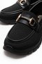 Women's Knitwear Sports Ballet Flats Shoes Black Black - 3