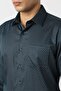 Men Slim Fit Long Sleeve Shirt - 5
