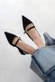Tania Women's Heeled Shoes Suede Black - 2