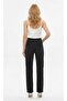Women's Stone-Embellished Pants Lycra High Waist - 5