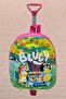 Girls' Kindergarten Children's 3D Eva Color Printed Backpack and School Bag with Squeegee Wheel - 6