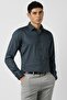 Men Slim Fit Long Sleeve Shirt