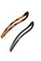 2 Pieces of Plastic U French Bun Clips - 5