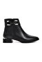 Black Women's Heeled Boots - 2