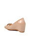 Beige Women's Heeled Shoes - 4
