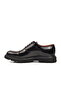 Black Patent Leather Genuine Leather Men's Classic Shoes - 2