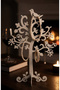 Jewelry Tree Jewelry Stand – Metal Jewelry Hanger, Aesthetic Jewelry Rack