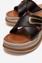 Women's Crossbody Bag Buckled Slipper Brown - 3
