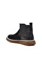 Black Suede Genuine Leather Men's Chelsea Boots - 4