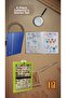 Philatelic Package (White Background Stamp Book, 100 Stamps, Tongs and Magnifying Glass), 4 Feet - 2
