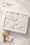 100% Cotton White Baby Bathrobe Set / Baby Girl White Bathrobe Set / Gift Newborn Bathrobe Set - 8