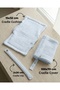 4-Layer Muslin Baby Breastfeeding Set, Breastfeeding Pillow, Breastfeeding Clip, Sheer Baby Nursing Cover