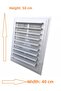 Plastic Grille Shutter 40x50