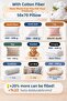 100% Bead Fiber 1 kg Pillow Duvet Toy Material - 5