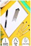Scrikss Blue Ballpoint Pen Refill Metal 0.7mm 5 Pieces Ballpoint Pen Refill Ballpoint Pen Refill - 7