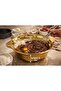 Stainless Steel Forged Mixing - Kneading Bowl with Handle 25 cm Gold - 4