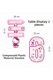 Hello Kitty 6 Year Old Birthday Cake Decoration Table Model Set - 2