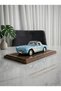 Spirit of the Age: Old Classic Model Toy Car with Openable Doors and Pull-Release Mechanism, Blue - 3
